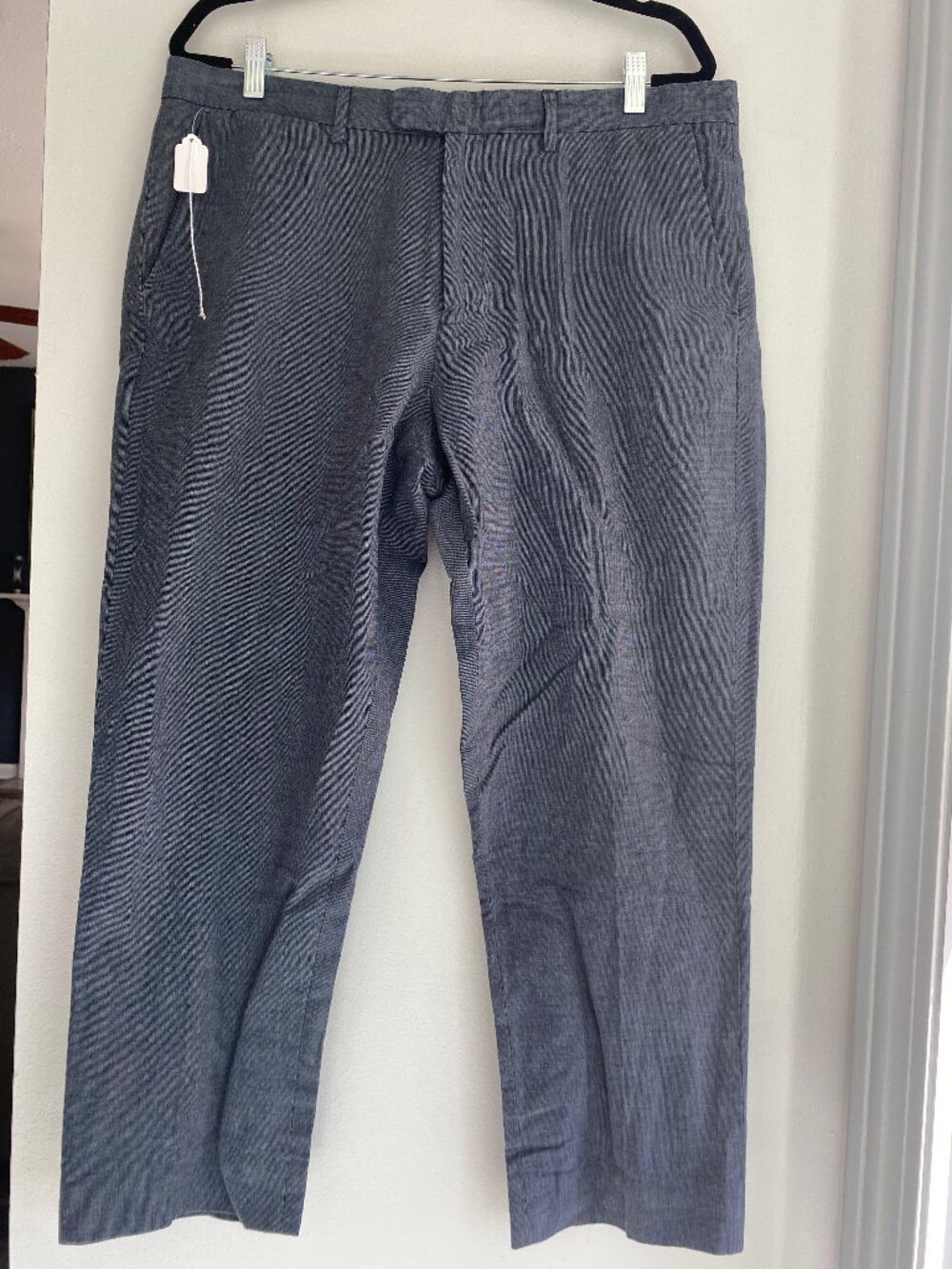 J.Crew Gray Linen Blend Dress Pants